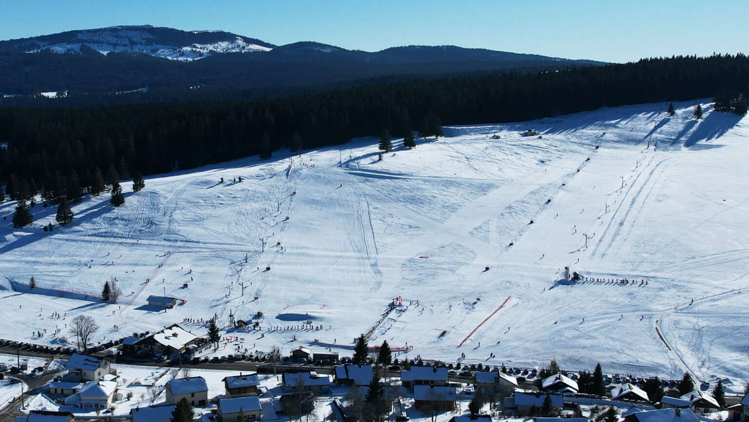 Domaine skiable Les Rangs Station de ski Des Fourgs
